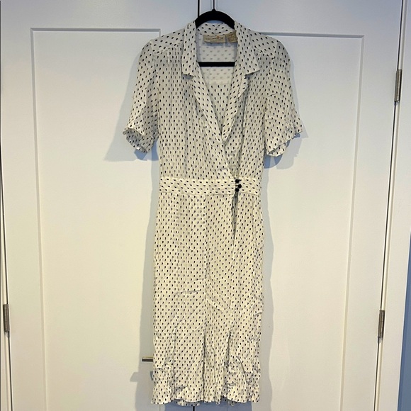 Vintage Liz Claiborne Polka Dot Dress - Picture 1 of 5
